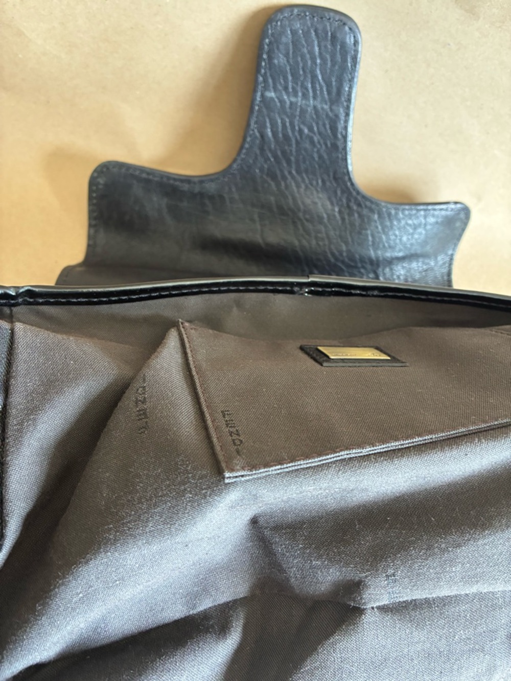 Fendi Pebbled and Patent Small Leather Bag - Picture 8 of 13